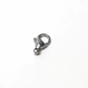 12mm Lobster Clasps, Stainless Steel, Lot Size 100 Clasps