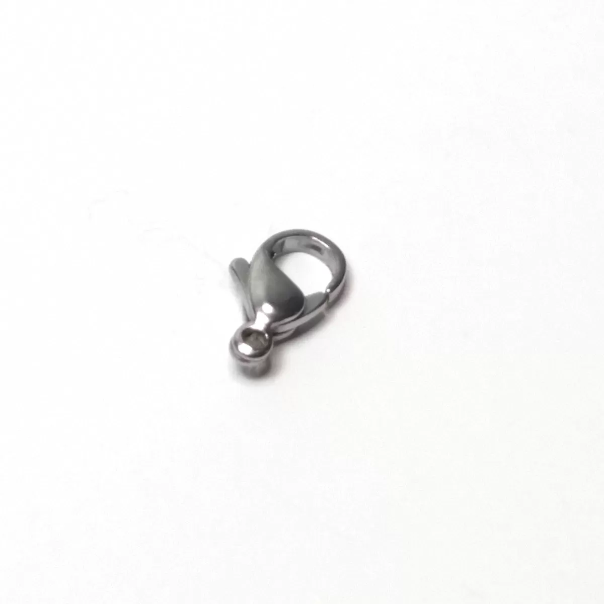 12mm Lobster Clasps, Stainless Steel, Lot Size 100 Clasps