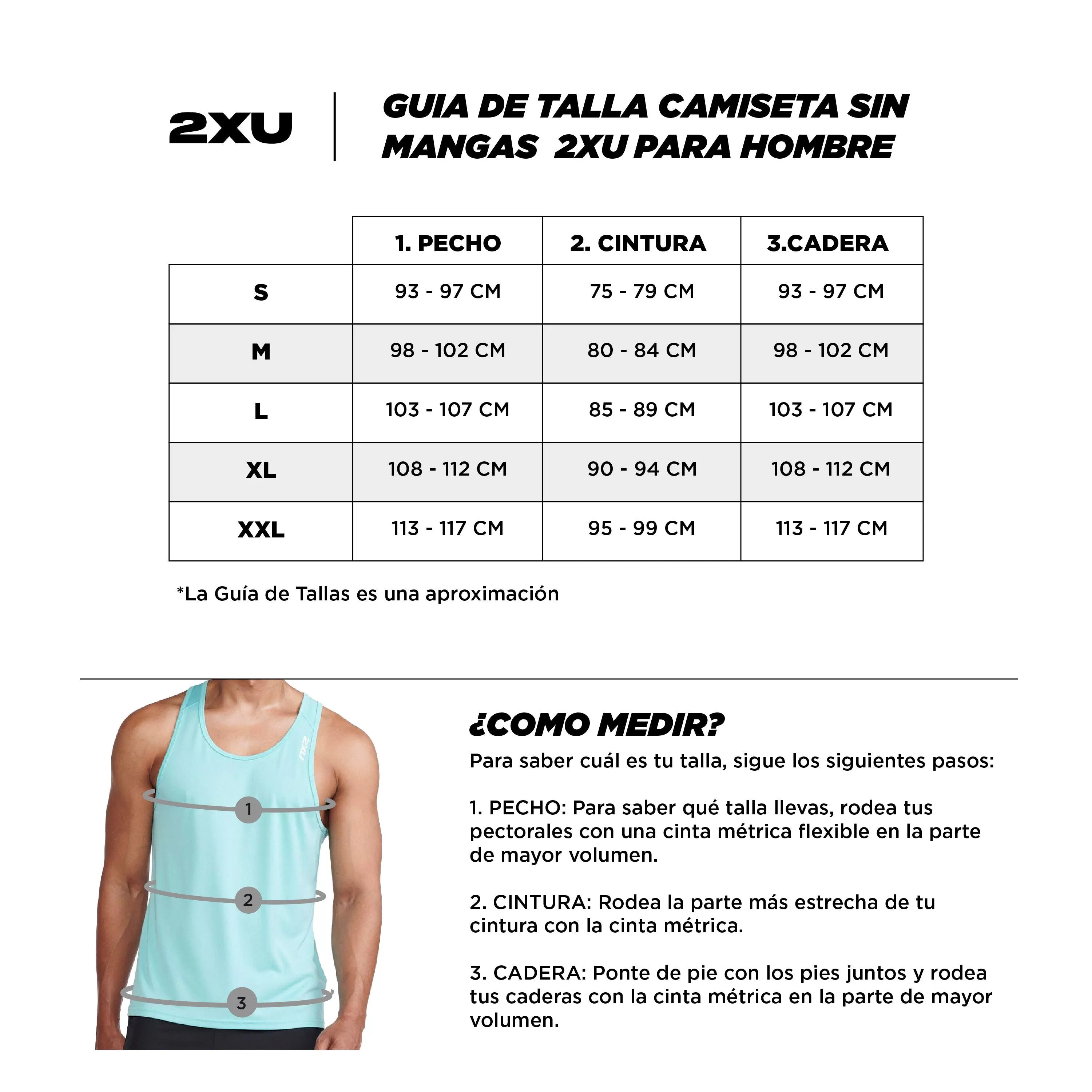 2XU Camiseta Aero Hombre