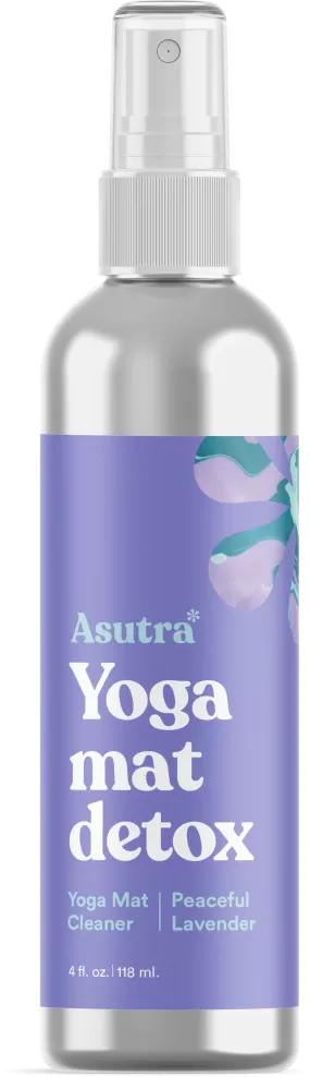 Aluminum Lavender Yoga Mat Cleaner