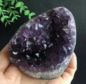 Amethyst Gemstone Freeform Cluster Point Quartz Crystal