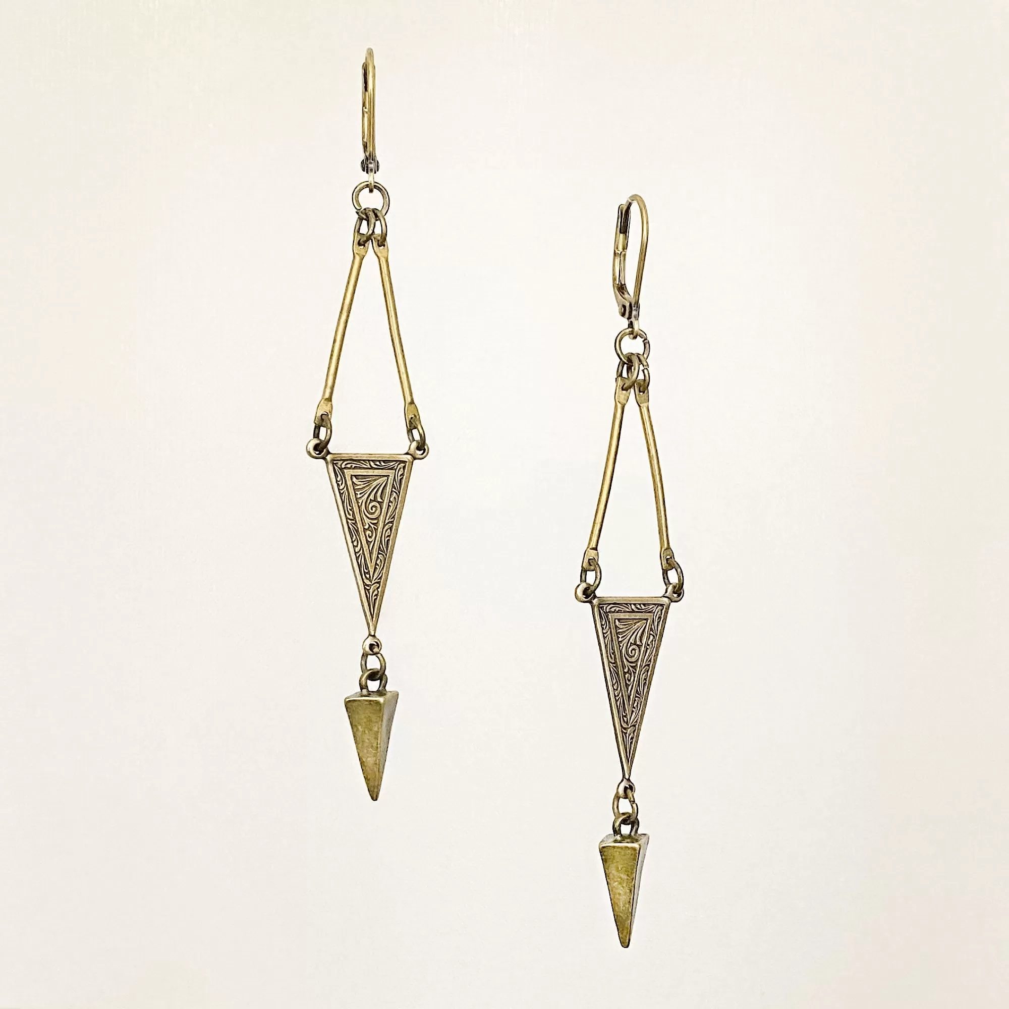 ARCHIE Art Deco style earrings