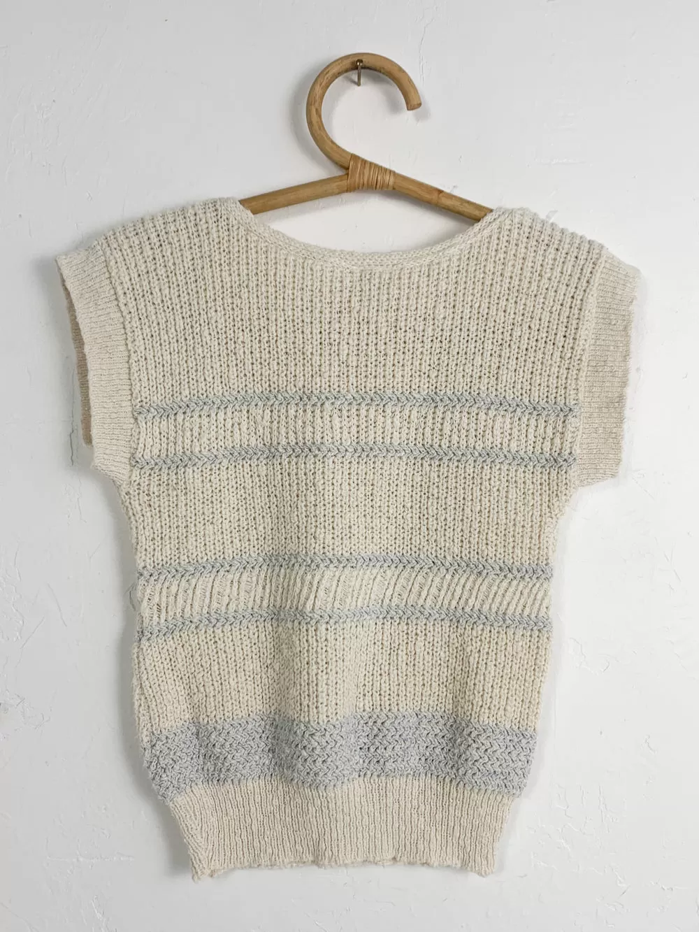 Arielle Cap Sleeve Chunky Knit Sweater