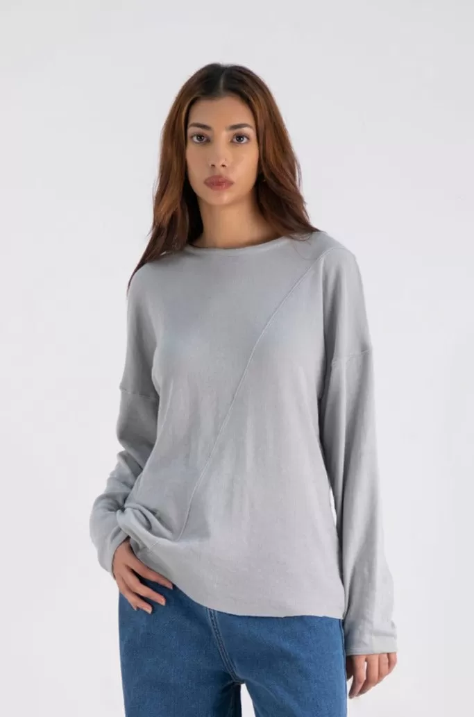 ASYMMETRIC OVERSIZED SHIRT