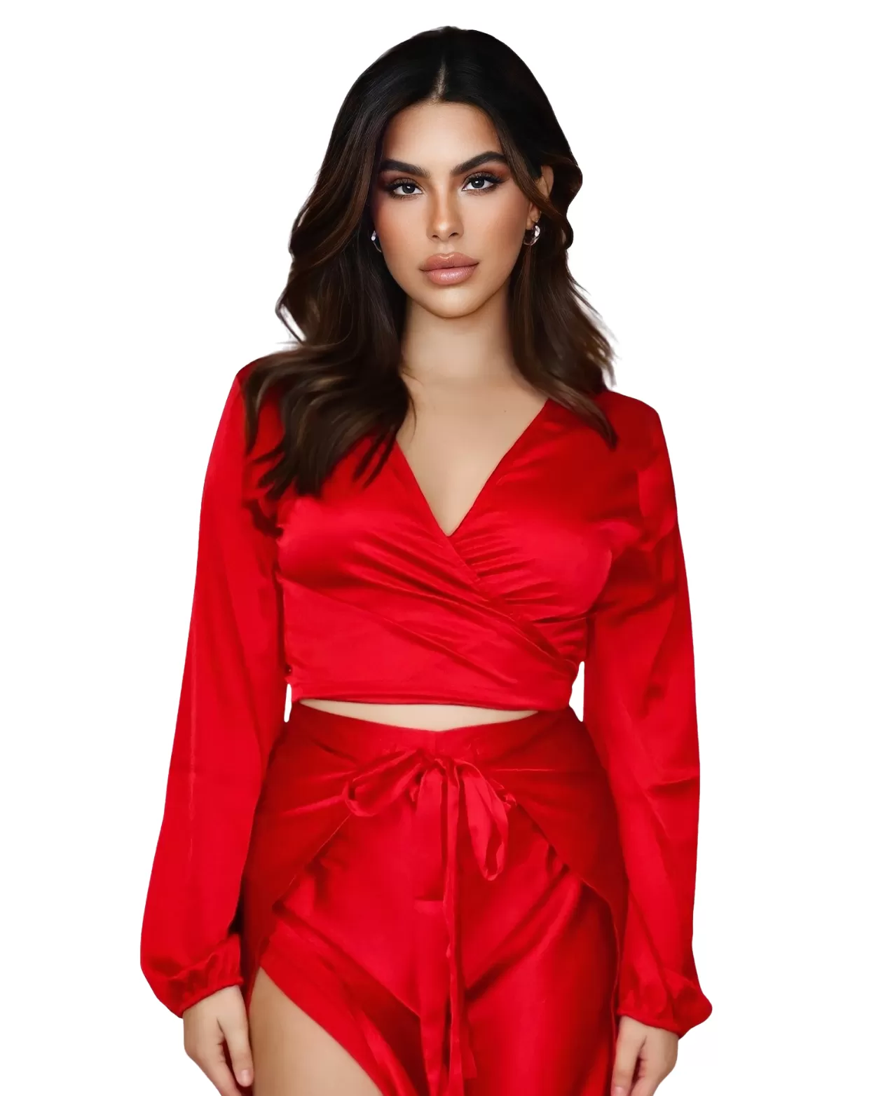 Belle Blouse - Red