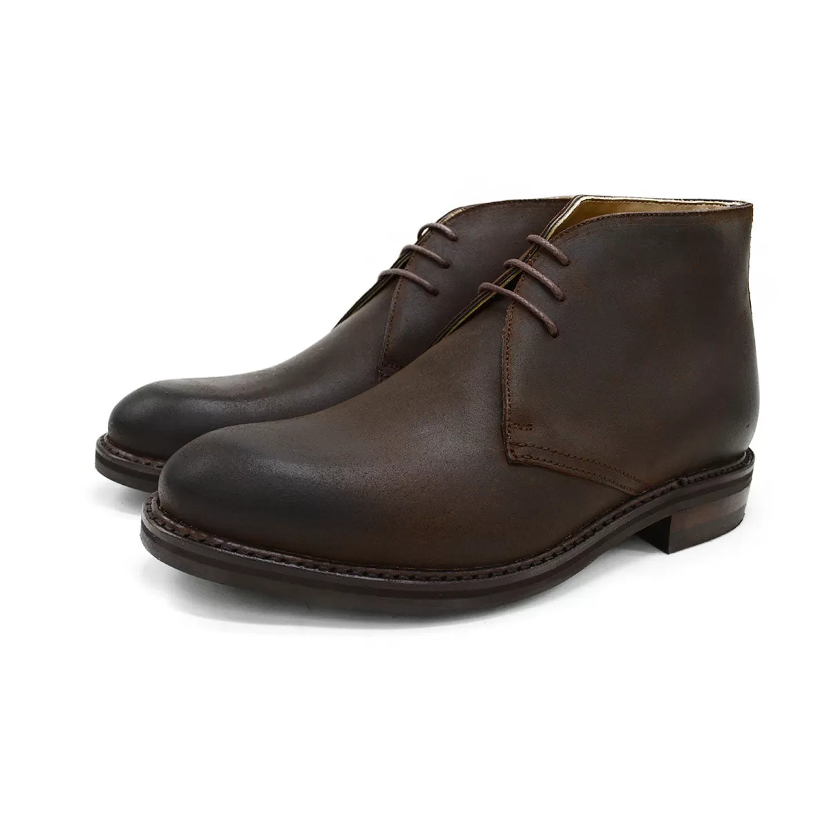 Berwick 1707 Chukka Boot (320) - Waxy Commander Snuff