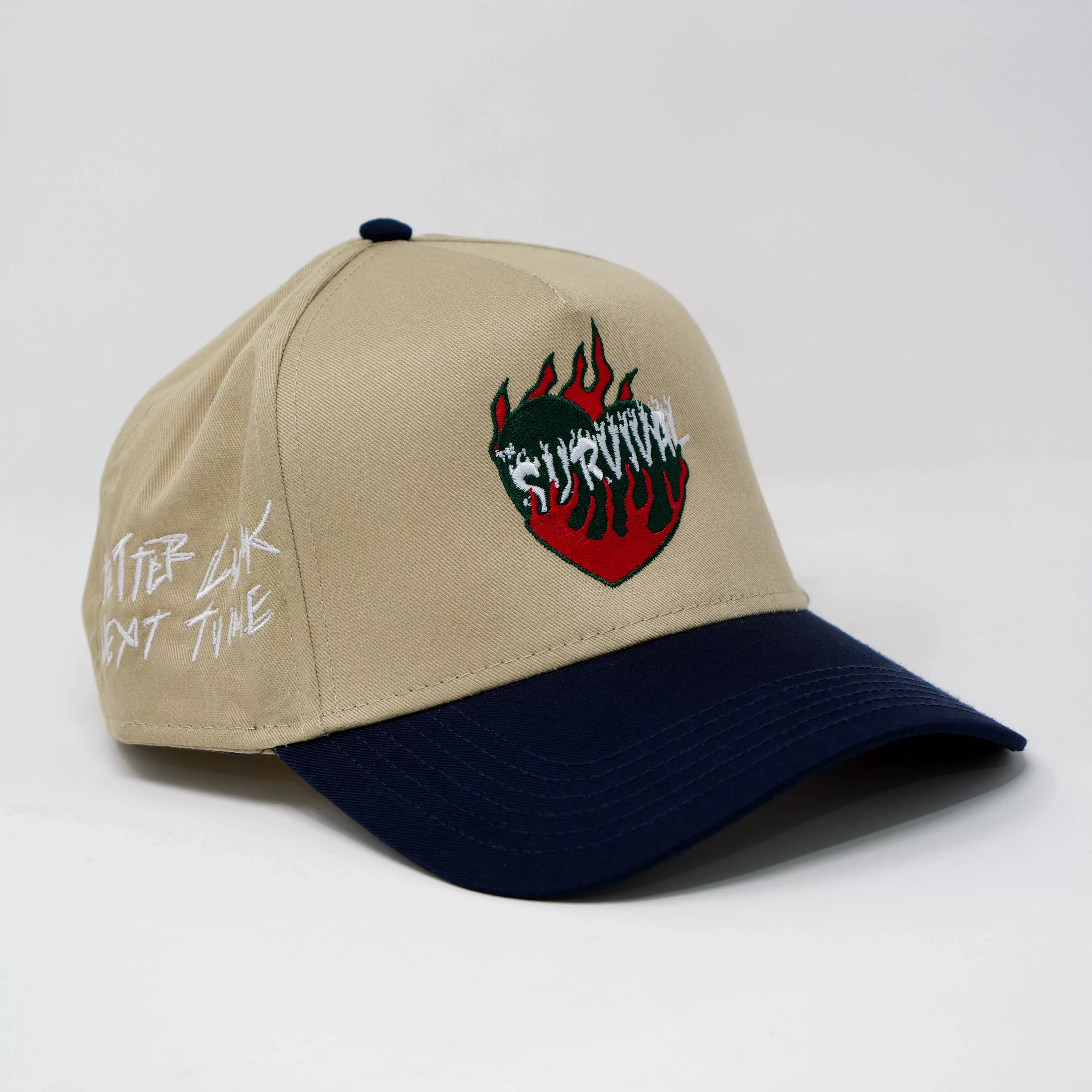 BETTER DAYS HAT (TAN/NAVY)