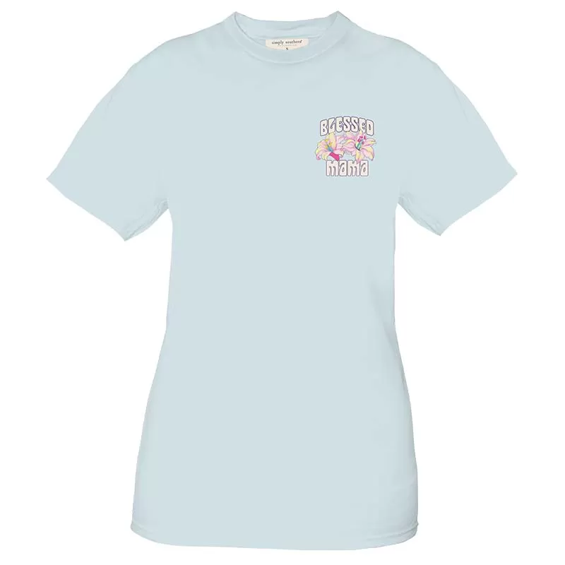 Blessed Mama Short Sleeve T-Shirt