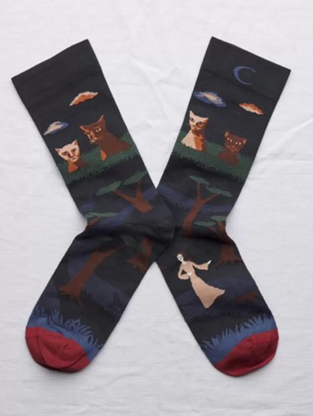 Bonne Maison: Night Cat Socks