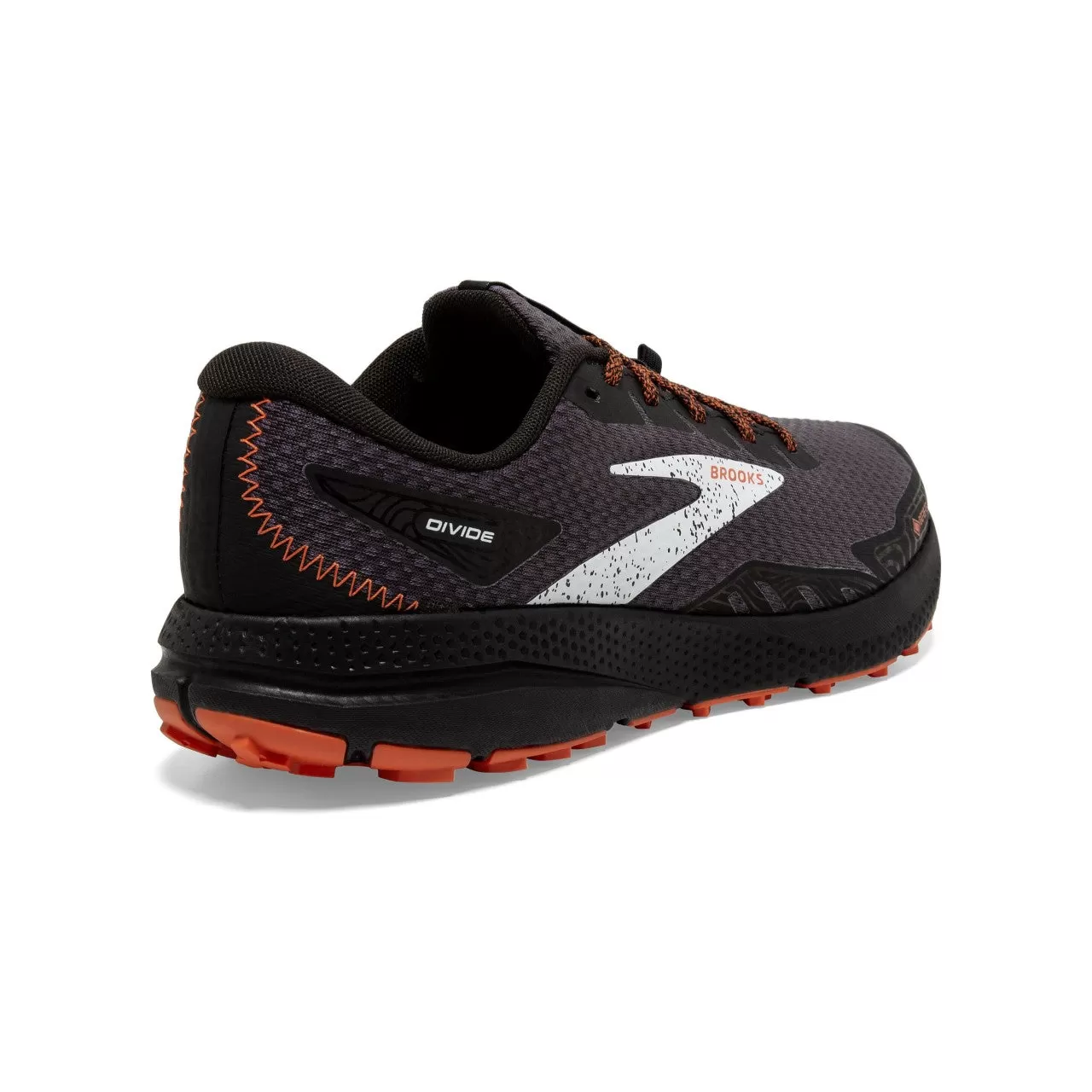 Brooks Divide 4 Goretex (Mens) -Black/Firecracker/Blue