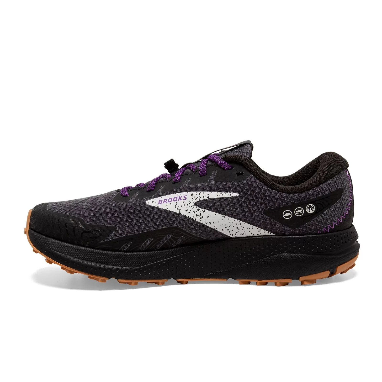 Brooks Divide 4 GTX (Women) - Black/Blackened Pearl/Purple