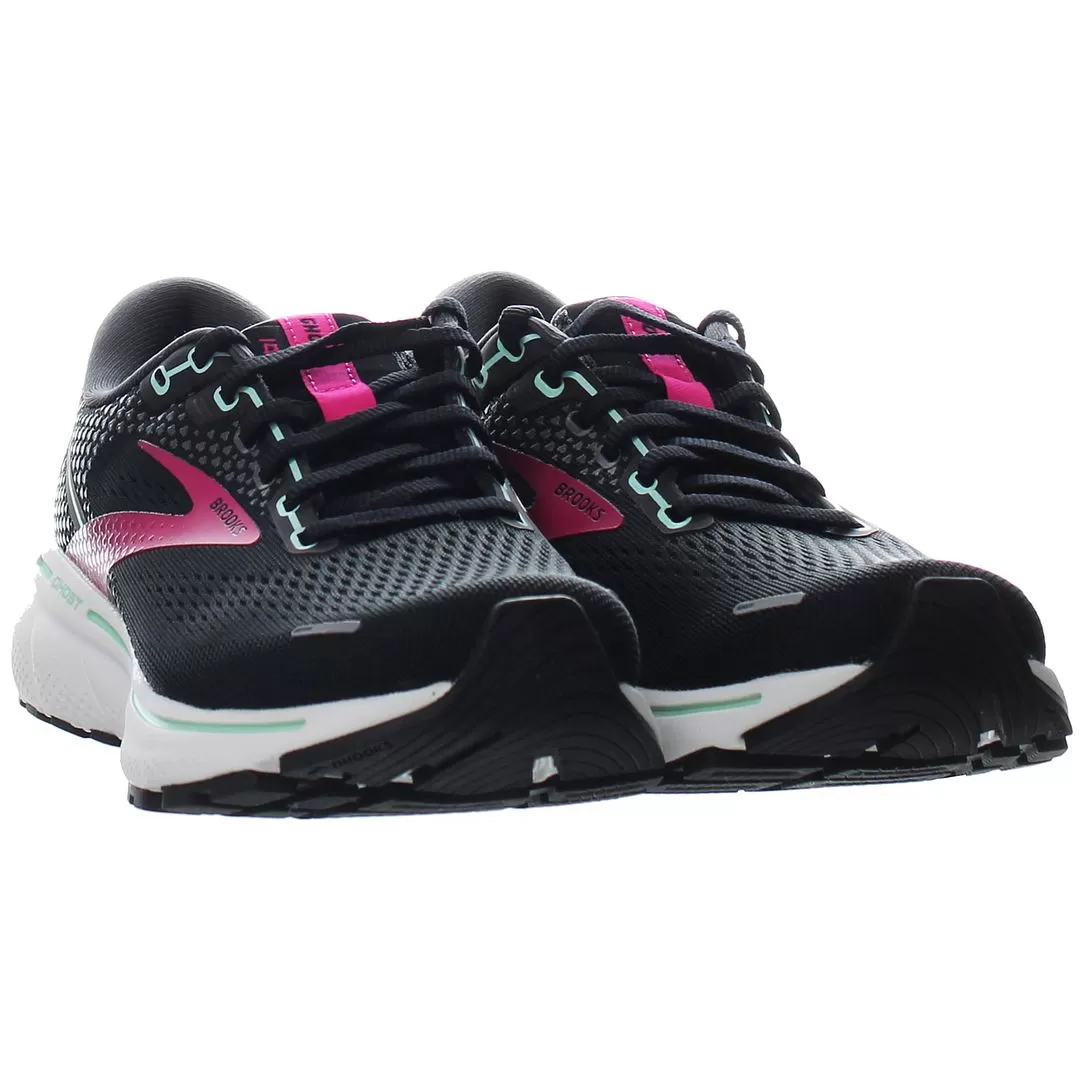 Brooks Ghost 14 Womens Black Running Trainers