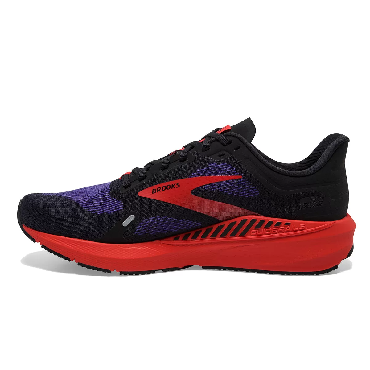 Brooks Launch GTS 9 Mens | Black/deep Blue/red