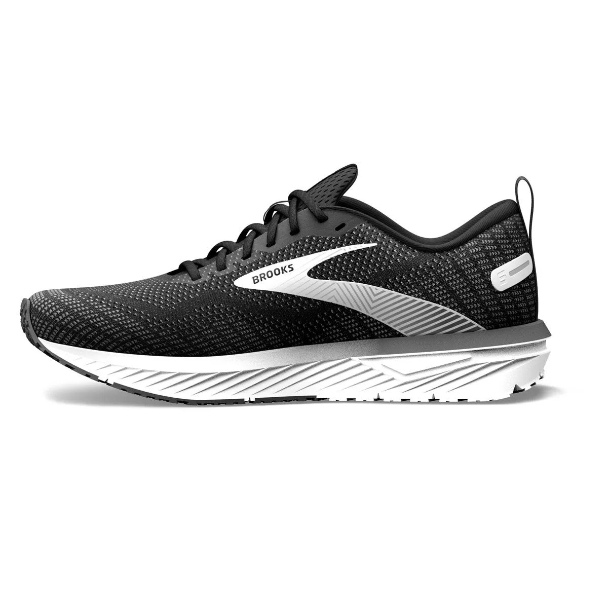 Brooks Revel 6 (Mens) Black/Blackened Pearl/White