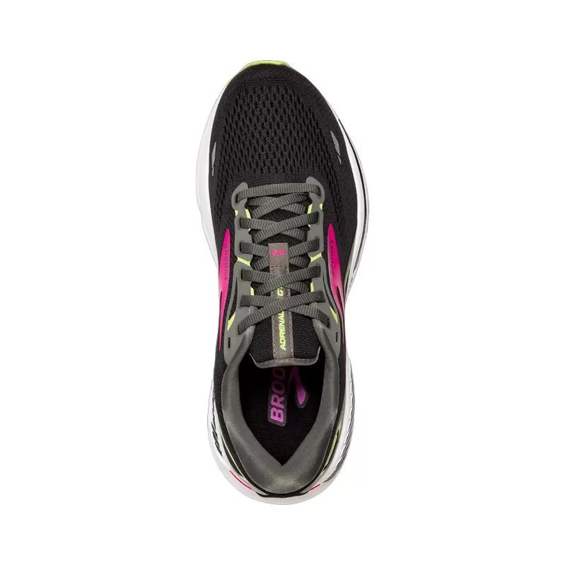 Brooks women's running shoe Adrenaline GTS 23 1203811B037 black-grey-green