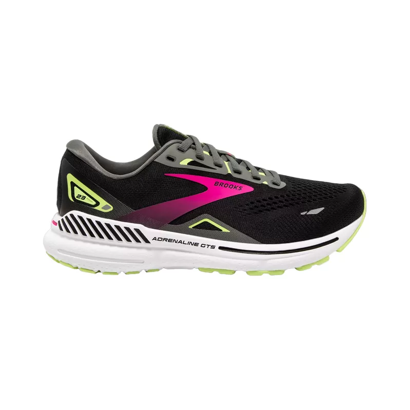 Brooks women's running shoe Adrenaline GTS 23 1203811B037 black-grey-green