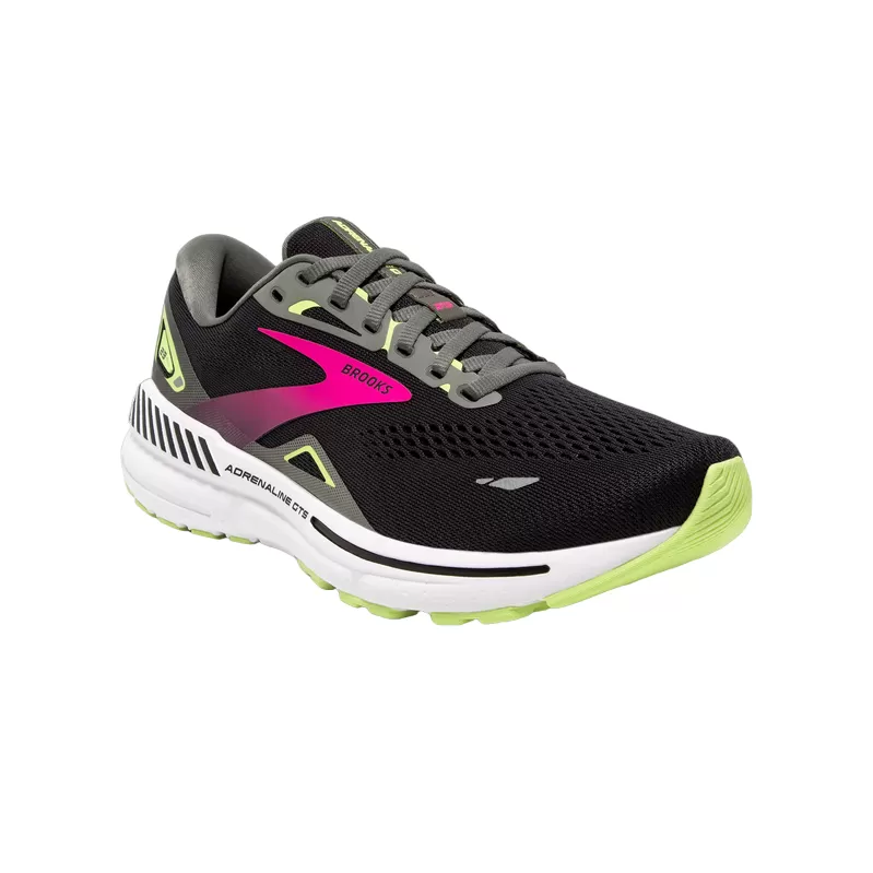 Brooks women's running shoe Adrenaline GTS 23 1203811B037 black-grey-green