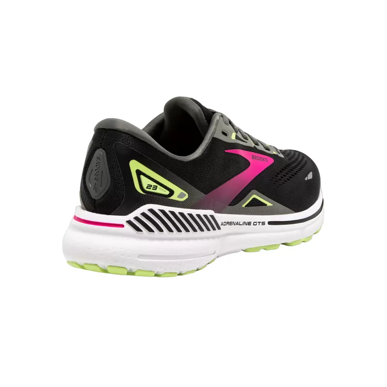 Brooks women's running shoe Adrenaline GTS 23 1203811B037 black-grey-green