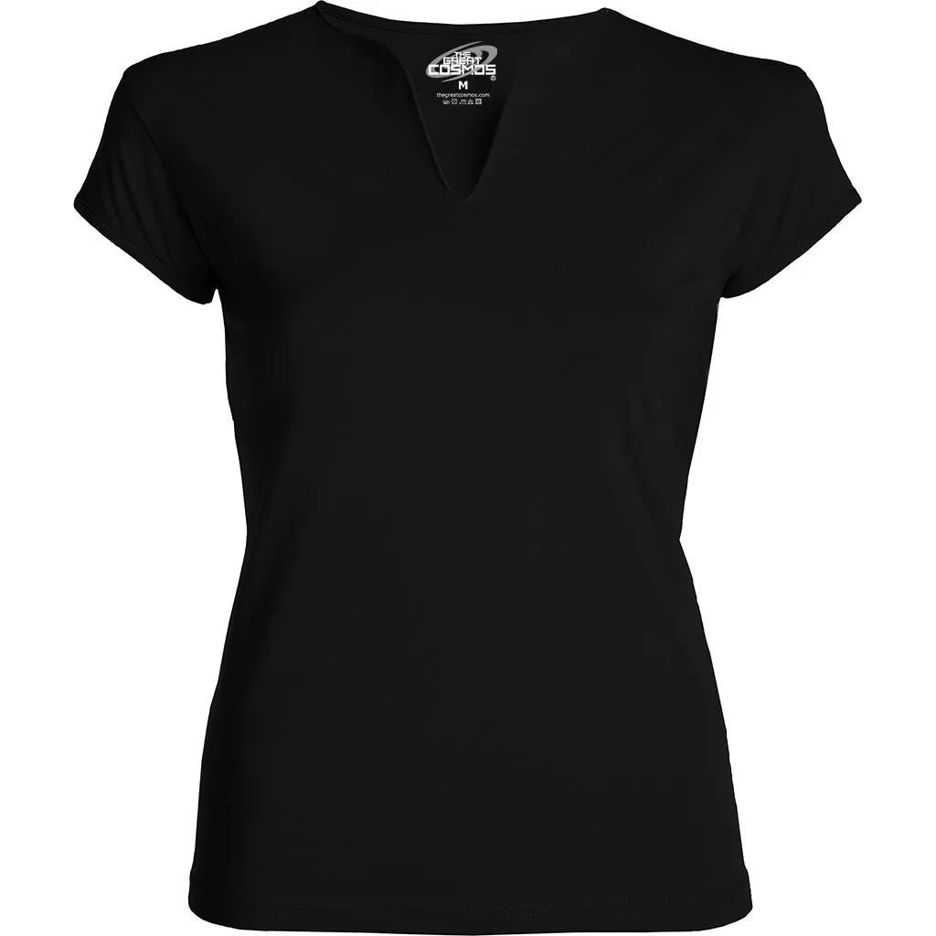 Camiseta cuello pico mujer Belice