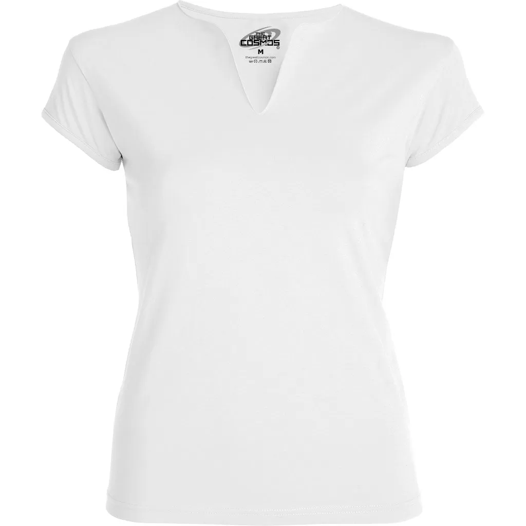 Camiseta cuello pico mujer Belice