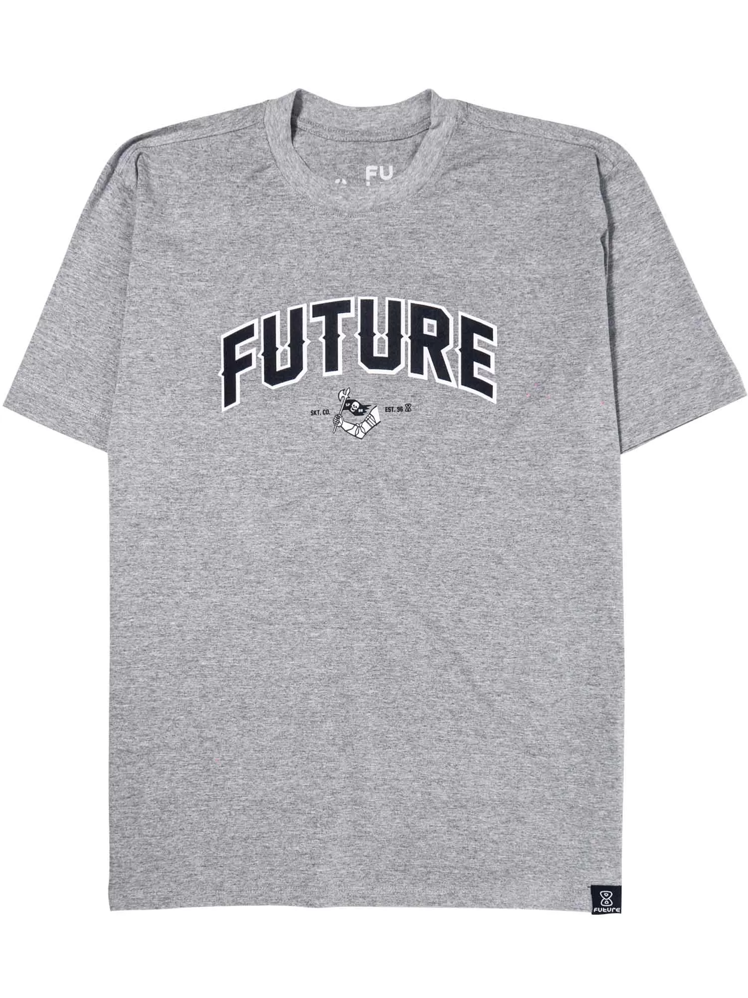 Camiseta Future Flag Cinza Mescla