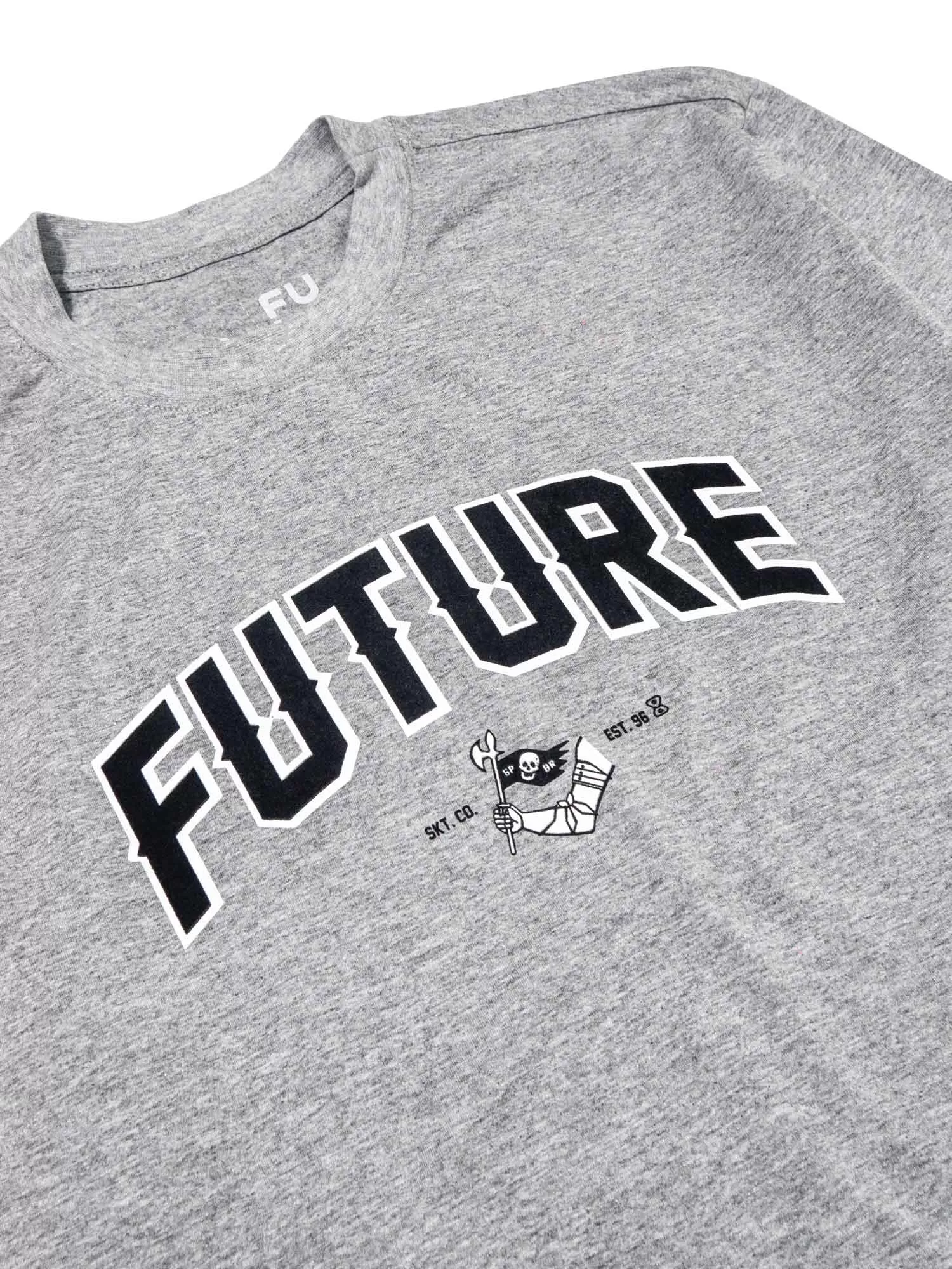 Camiseta Future Flag Cinza Mescla