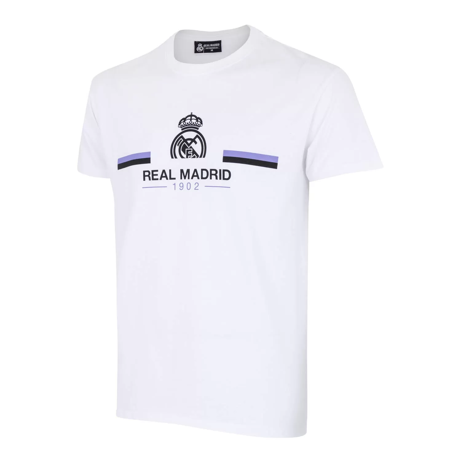 Camiseta Hombre 1902 Blanca/Morada