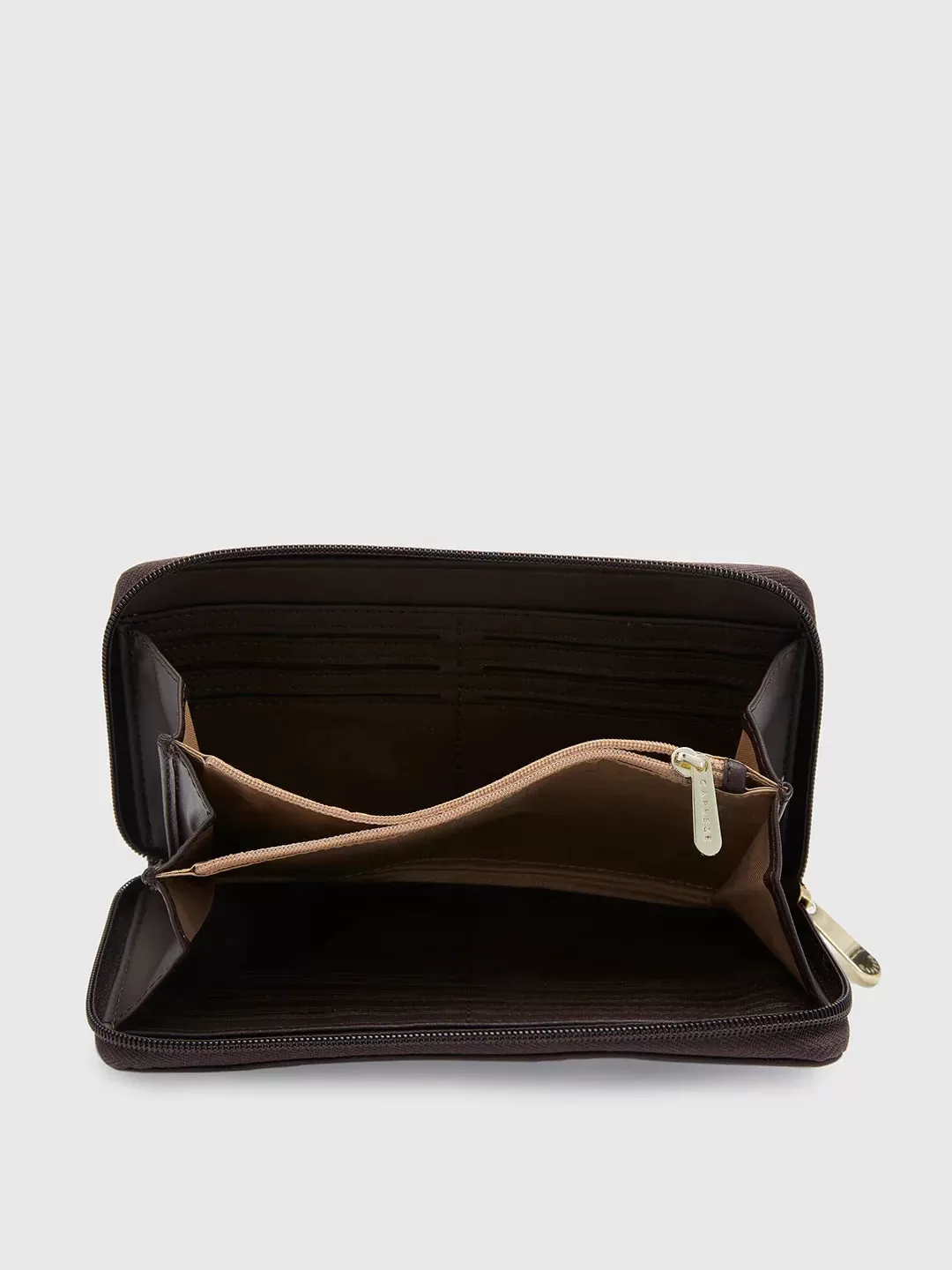 Caprese Adah Wallet Large Chocolate Brown