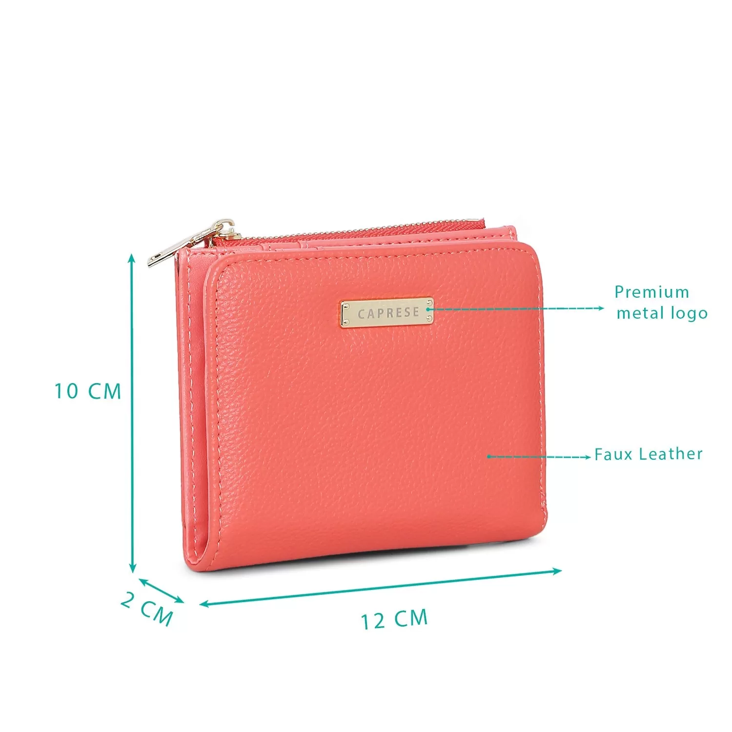 Caprese Angelina Wallet Small Coral