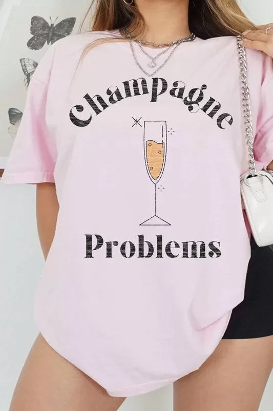 CHAMPAGNE PROBLEMS GRAPHIC TEE