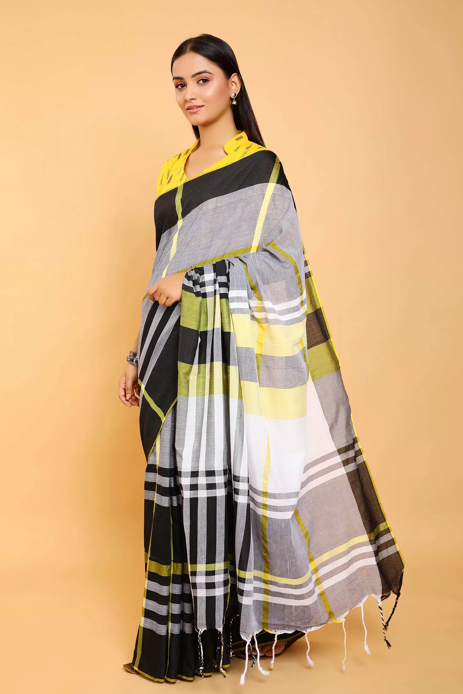 Chaya Cotton Loom Woven Saree