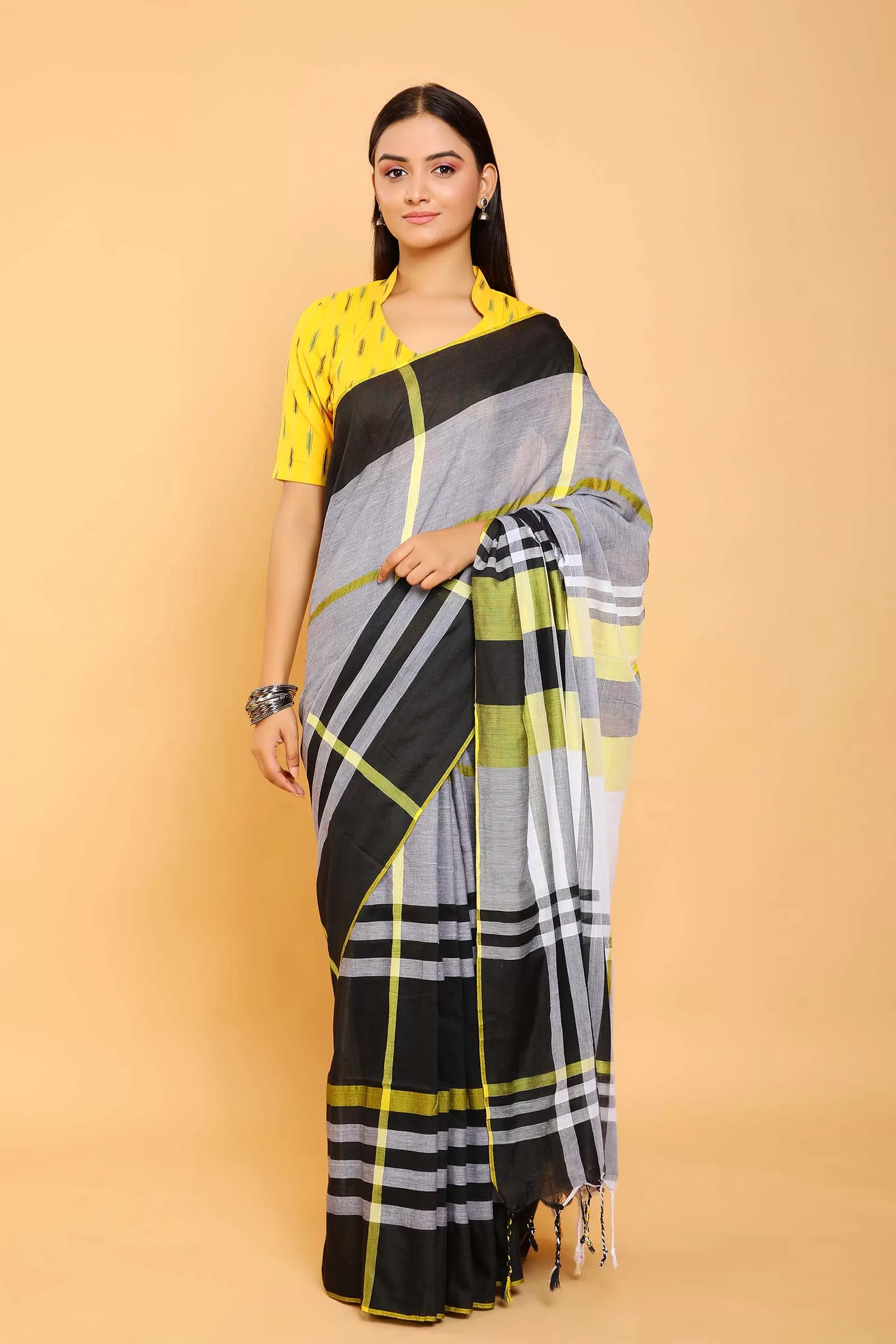 Chaya Cotton Loom Woven Saree