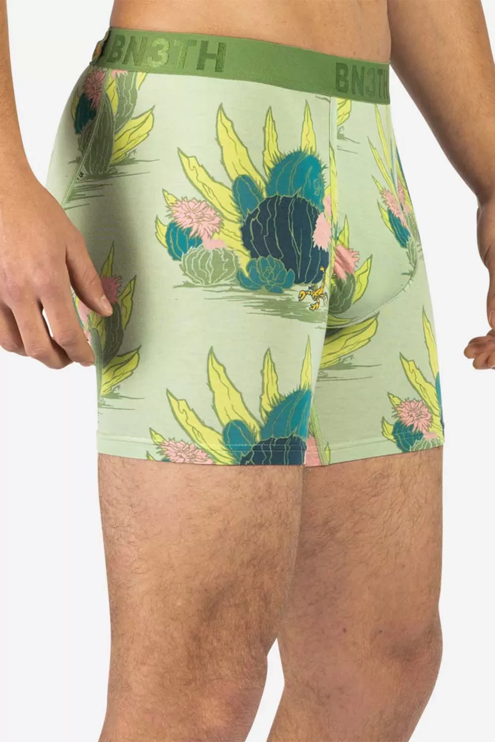 CLASSICS BOXER BRIEF Cactus Floral Fair Green