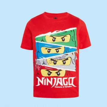 Clothing C Ninja Red Shirt 10220