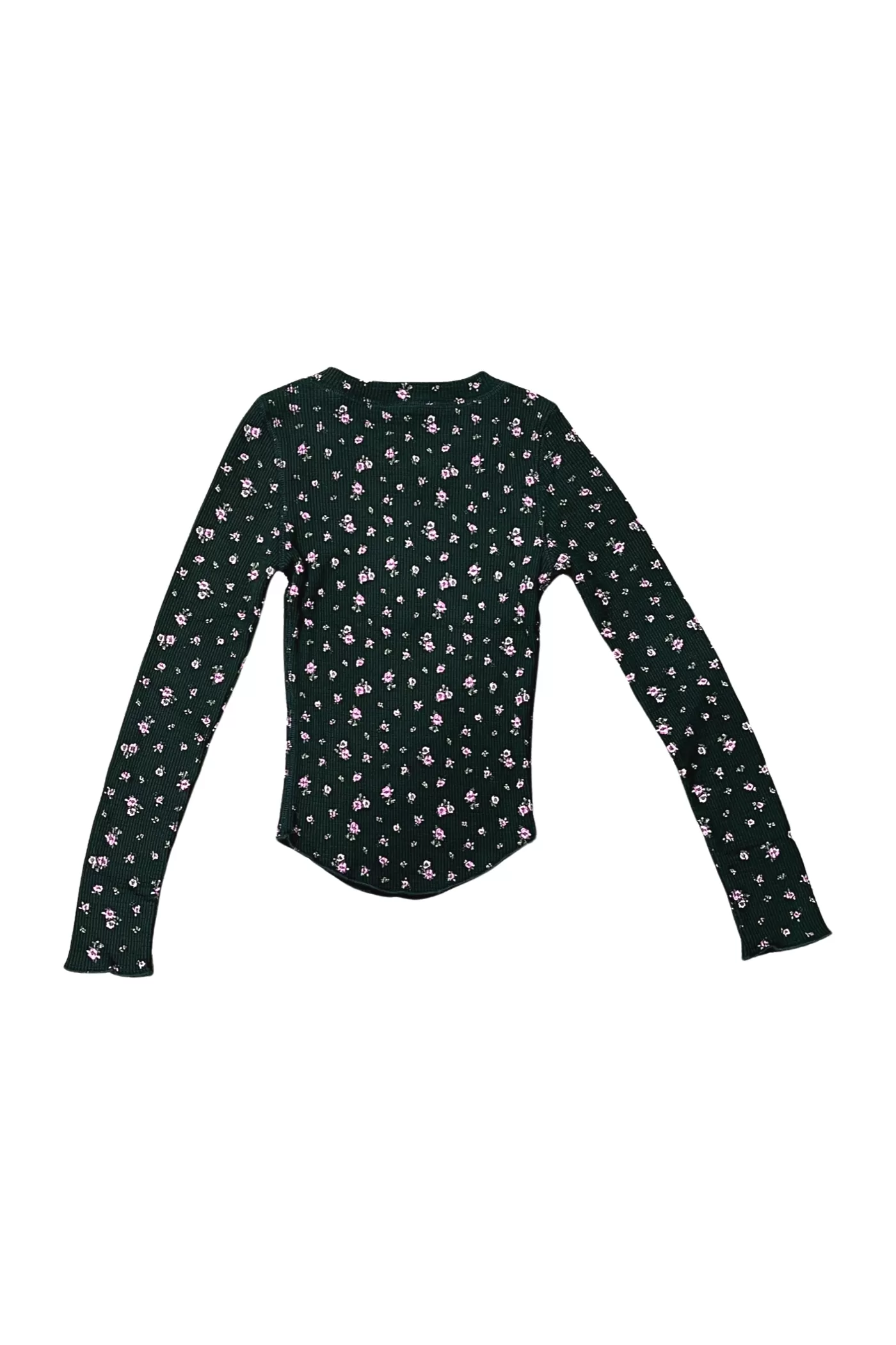 Cooper Henley Floral Long Sleeve Top