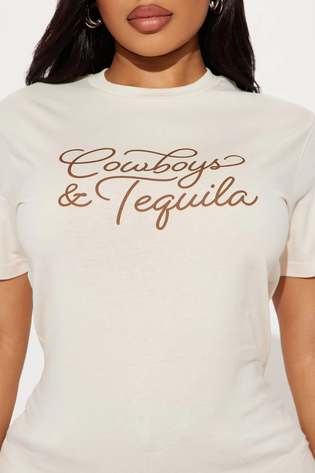 Cowboys & Tequila Tshirt - Off White