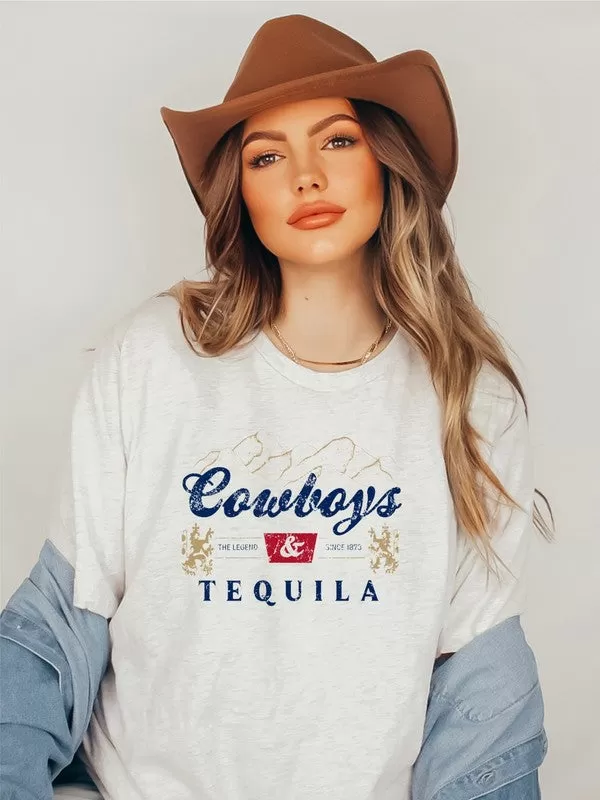 Cowboys and Tequila Graphic Tee