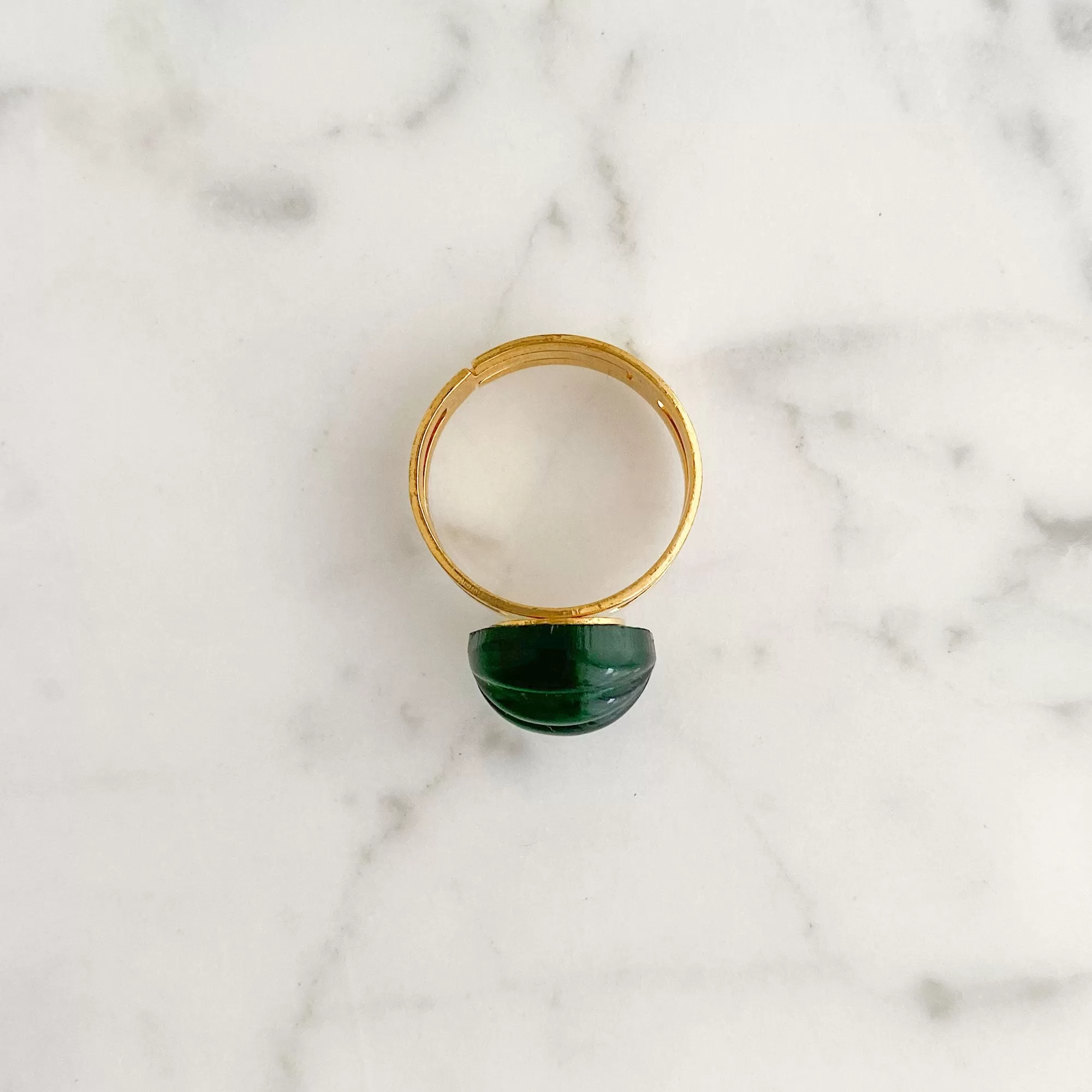 DARYLE emerald cocktail ring