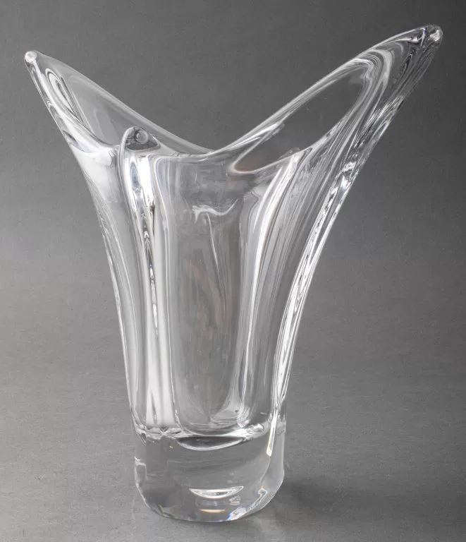 Daum French Crystal Vase