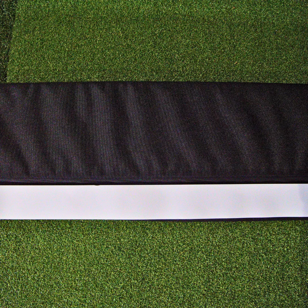 DIY Golf Simulator Impact Screen Pelmet Kit  - Black Foam Edge Border