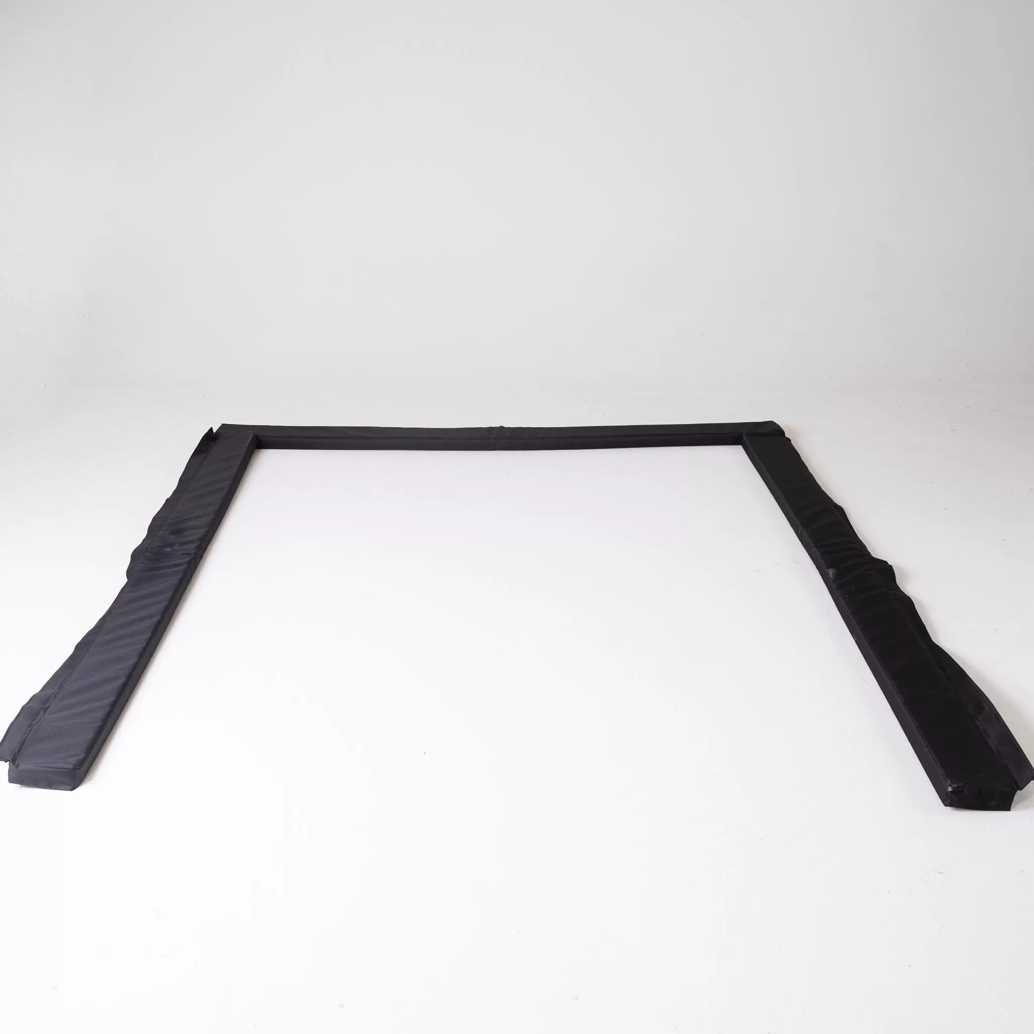 DIY Golf Simulator Impact Screen Pelmet Kit  - Black Foam Edge Border