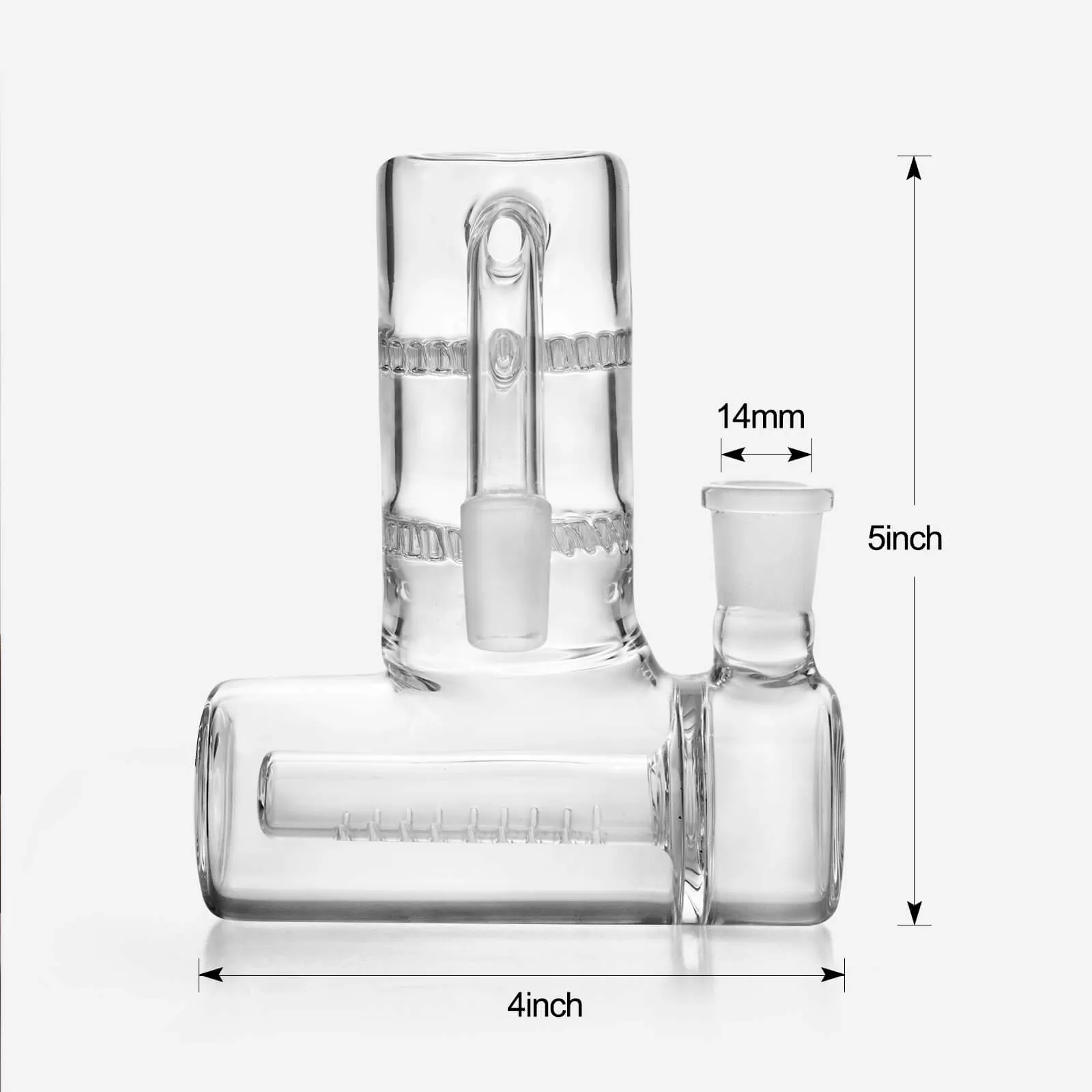 Double Honeycomb Inline Perc Ash Catcher