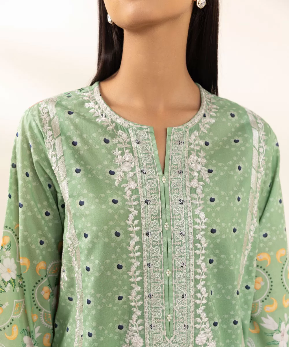 Embroidered Lawn Shirt