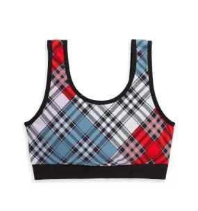 Essentials Soft Bra LC - Mixed Plaid