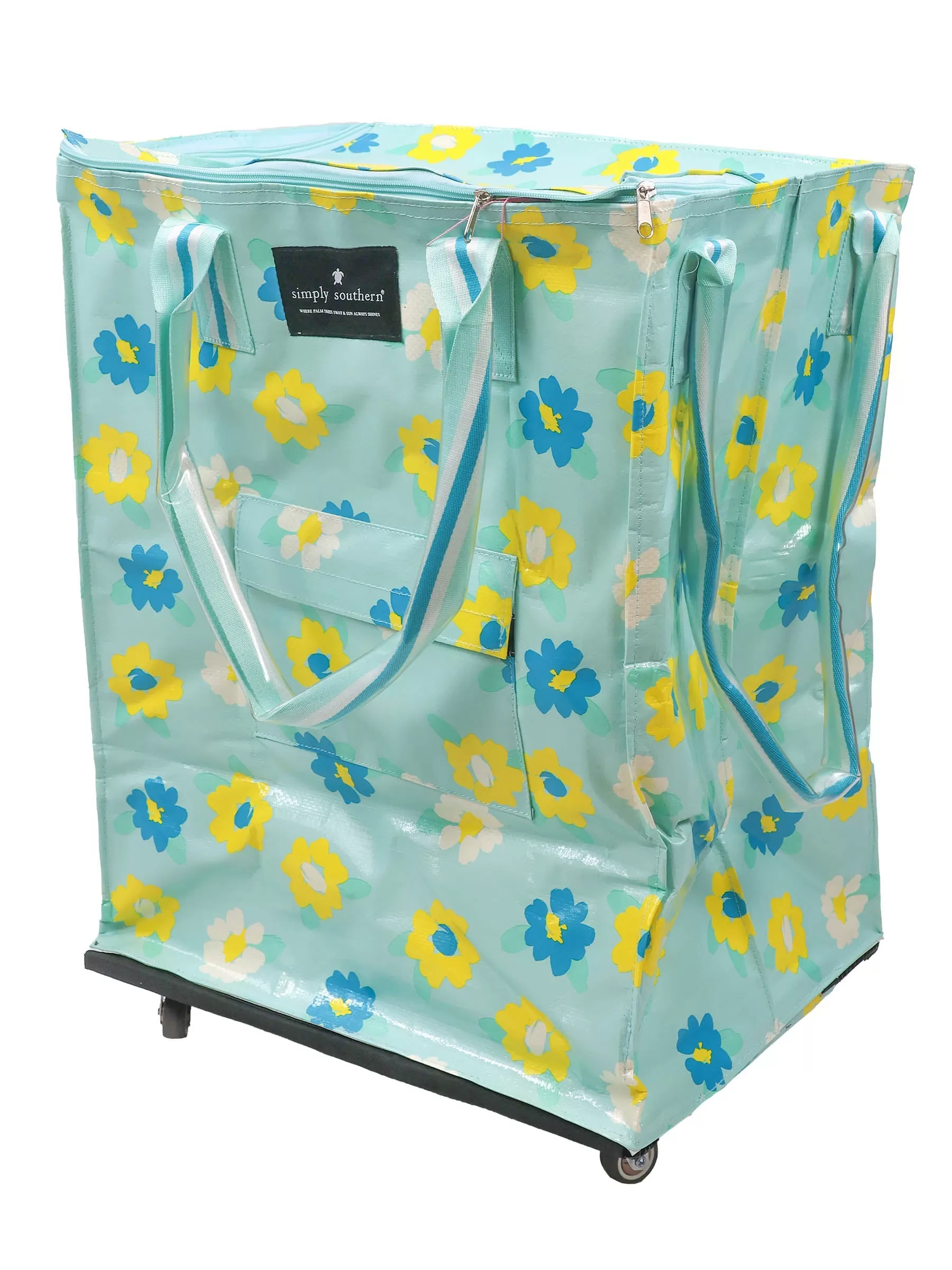 Flower Roll Tote Bag by Simply Southern