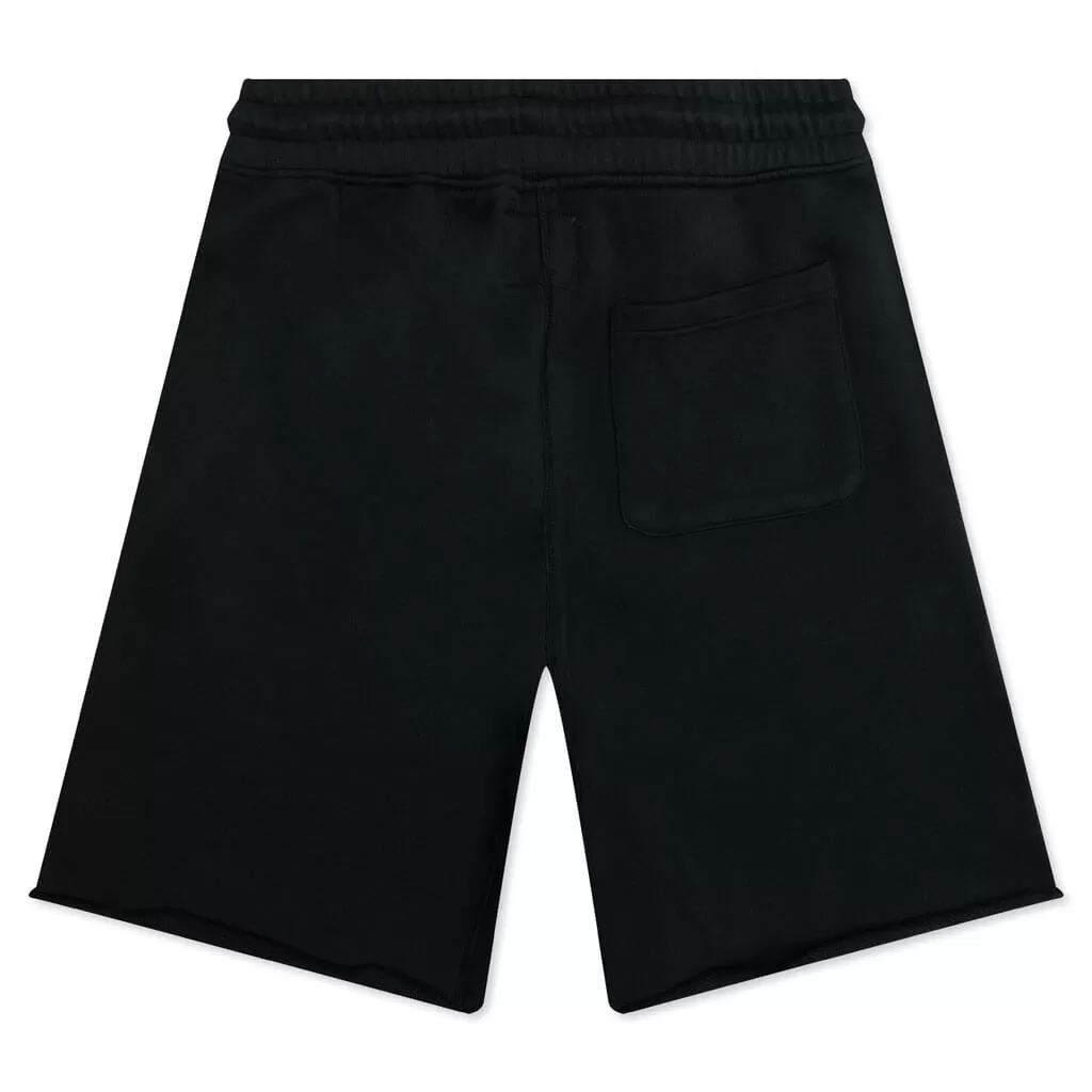 Flower Sweatshorts - Charcoal