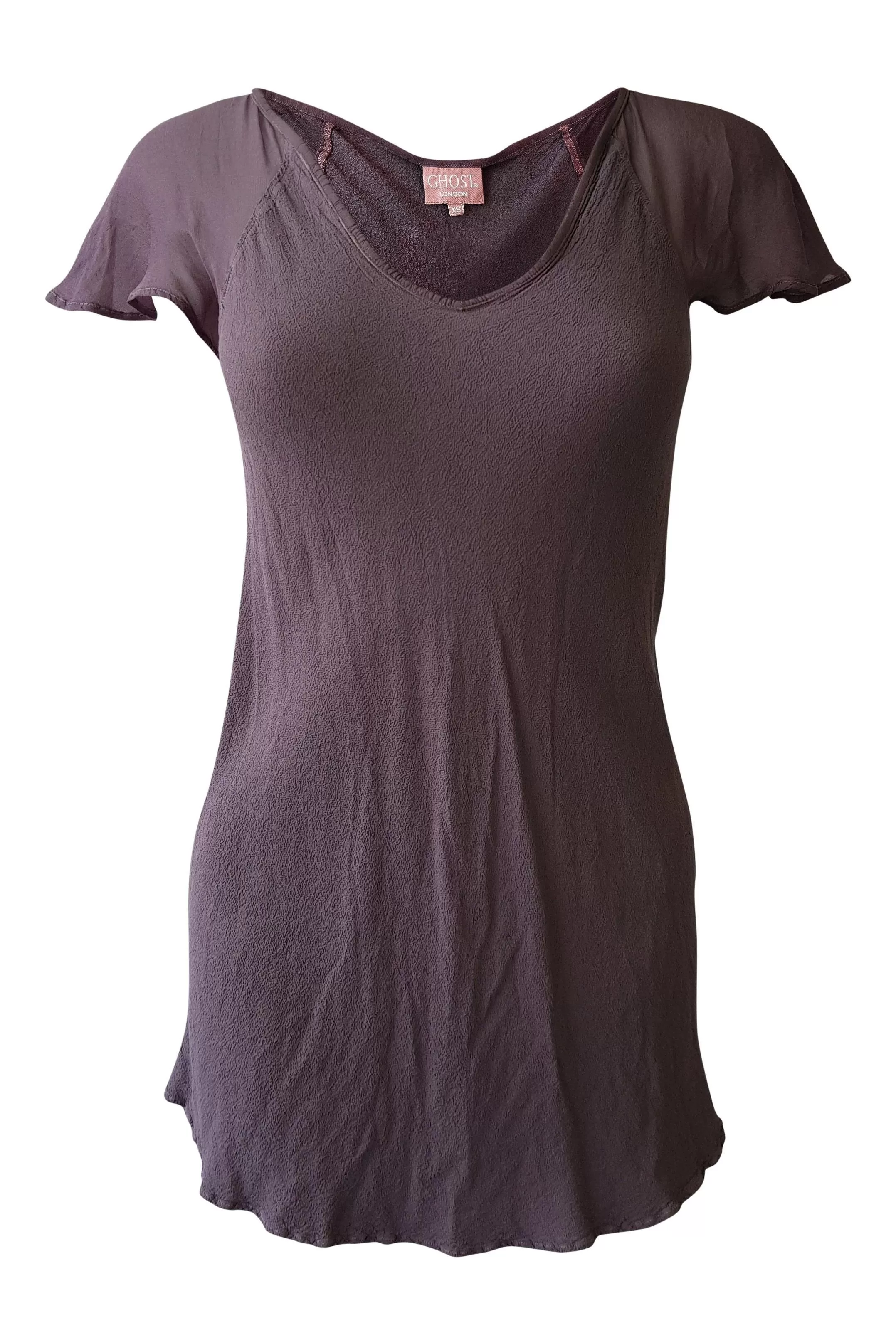 GHOST Purple Short Sleeve Camisole Top (XS)