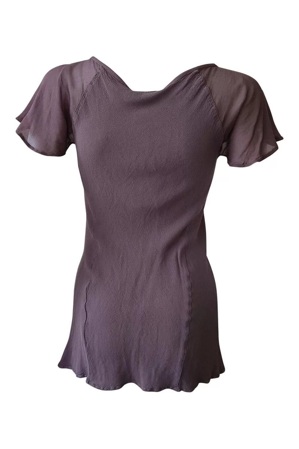 GHOST Purple Short Sleeve Camisole Top (XS)