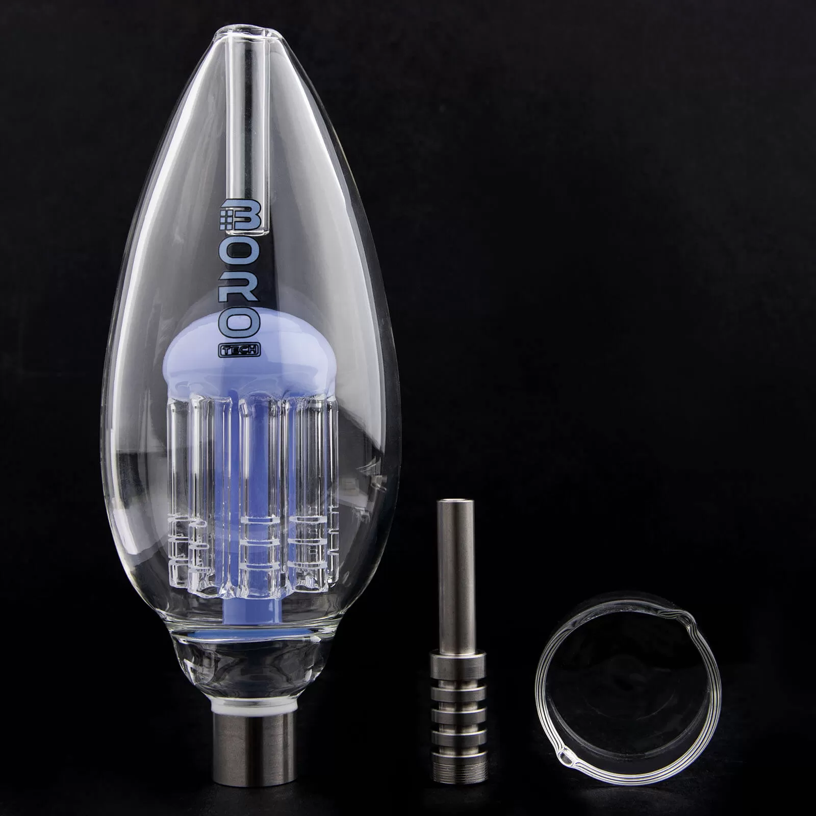 Glass Bulb Nectar Collector With Tree Perc