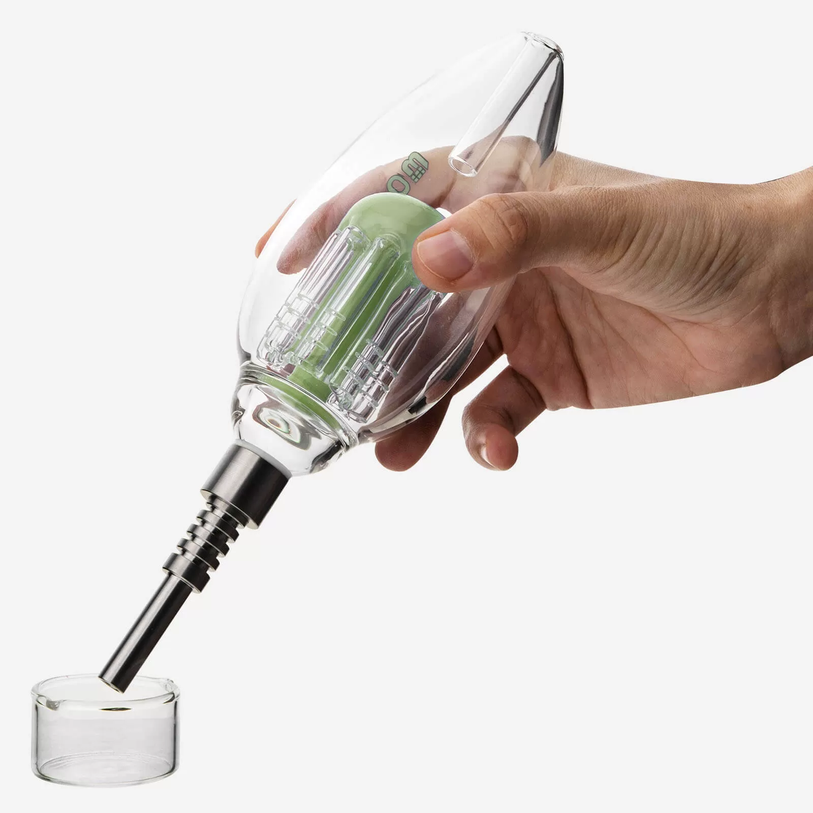 Glass Bulb Nectar Collector With Tree Perc